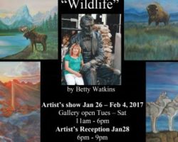 “Wildlife” by Betty Watkins – Artist Show & Reception