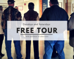 Free Guided Tour Saturdays & Tuesdays